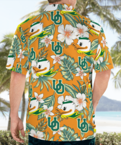 Oregon Ducks Hawaiian Shirts, Beach Short