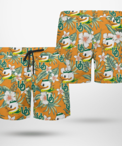 Oregon Ducks Hawaiian Shirts, Beach Short