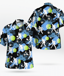 Pickleball Hawaiian Shirts, Beach Short