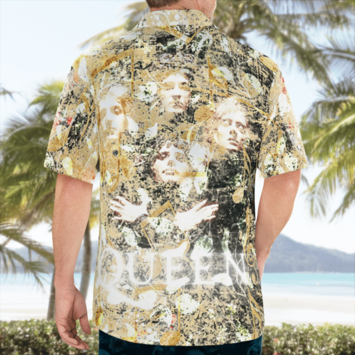 Queen Band Hawaiian Shirts, Beach Short