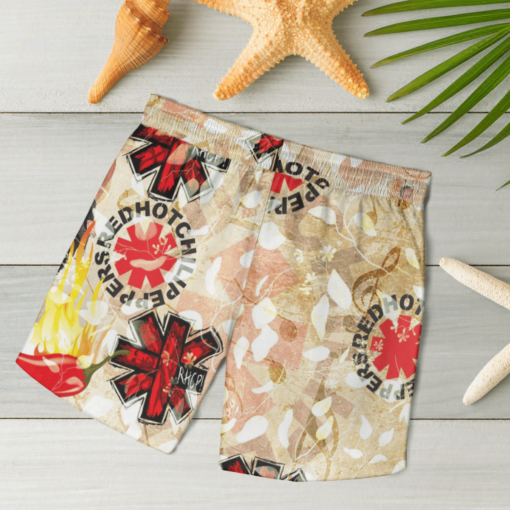 RED HOT CHILI PEPPERS Hawaiian Shirts, Beach Short