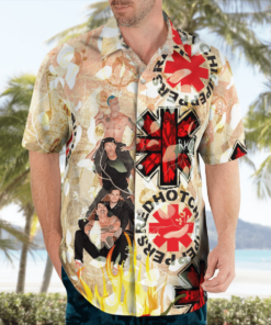 Red Hot Chili Peppers Tribal Hawaii Shirt Aloha Shirt For Men Women -  Freedomdesign