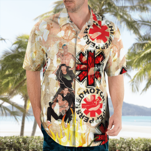 RED HOT CHILI PEPPERS Hawaiian Shirts, Beach Short