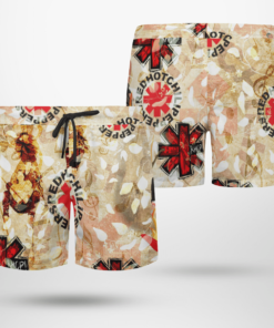 RED HOT CHILI PEPPERS Hawaiian Shirts, Beach Short