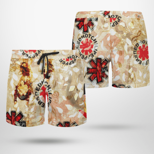 RED HOT CHILI PEPPERS Hawaiian Shirts, Beach Short