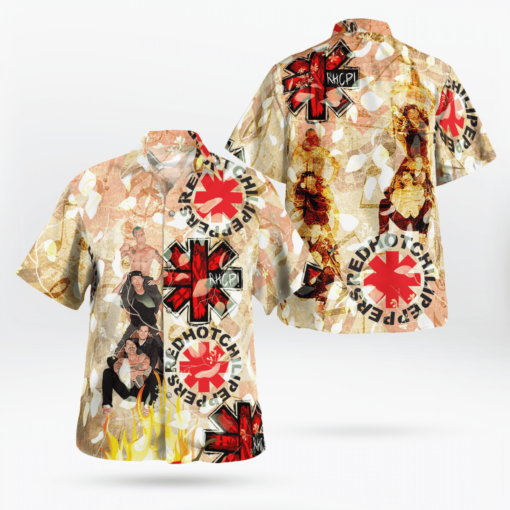 RED HOT CHILI PEPPERS Hawaiian Shirts, Beach Short