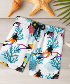 SCUBA DIVING Hawaiian Shirts, Beach Short