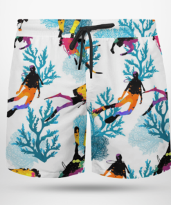 SCUBA DIVING Hawaiian Shirts, Beach Short