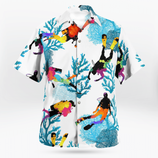 SCUBA DIVING Hawaiian Shirts, Beach Short