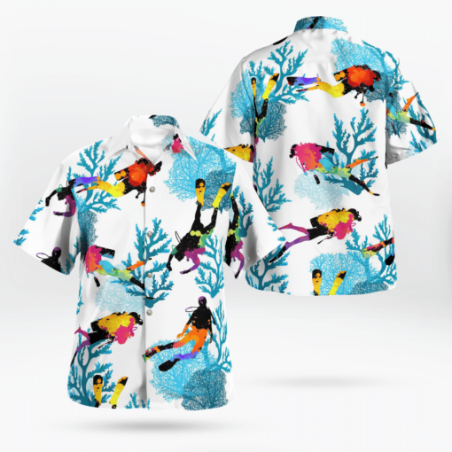 SCUBA DIVING Hawaiian Shirts, Beach Short