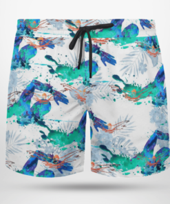 SWIMMING Hawaiian Shirts, Beach Short