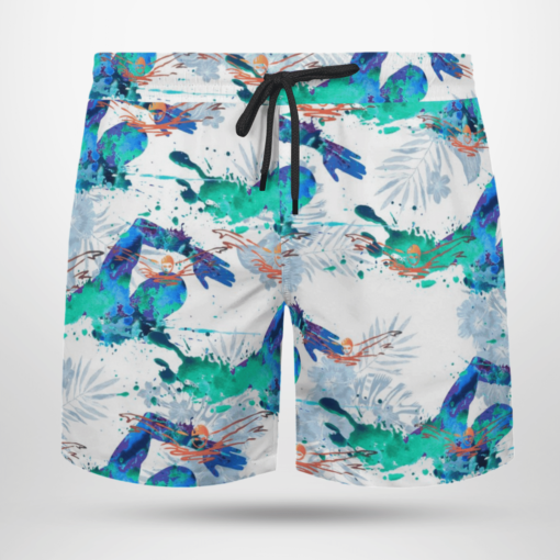 SWIMMING Hawaiian Shirts, Beach Short