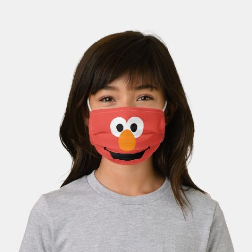 Sesame Street Elmo Face Cloth Face Mask