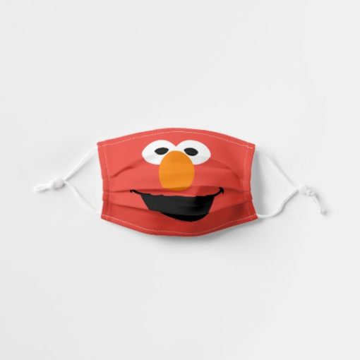 Sesame Street Elmo Face Cloth Face Mask