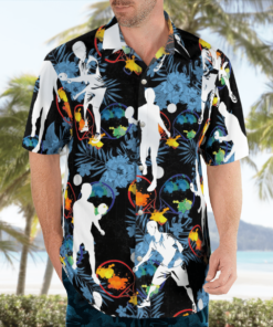 TENIS Hawaiian Shirts, Beach Short