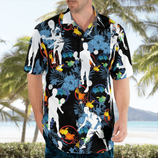 TENIS Hawaiian Shirts, Beach Short