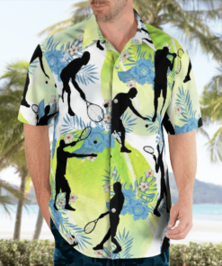 TENIS Hawaiian Shirts, Beach Short