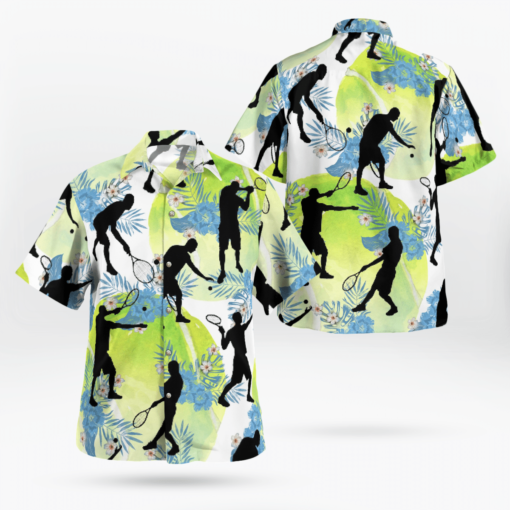 TENIS Hawaiian Shirts, Beach Short