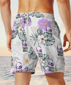 Taco Bell Hawaiian Shirts, Beach Short