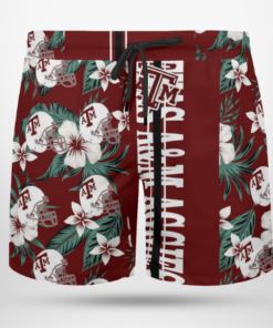 Texas A&M Aggies Hawaiian Shirts, Beach Short