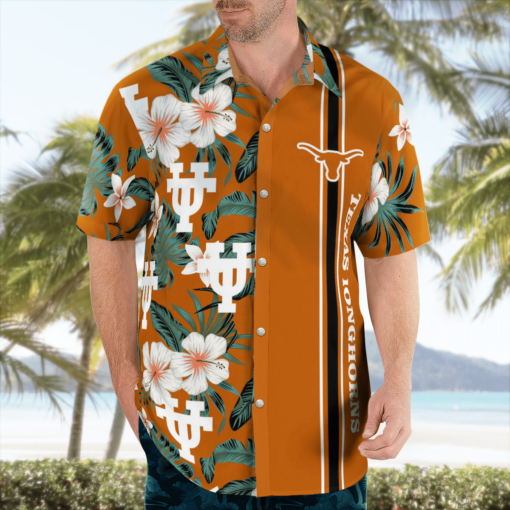 Texas Longhorns Hawaiian Shirts, Beach Short