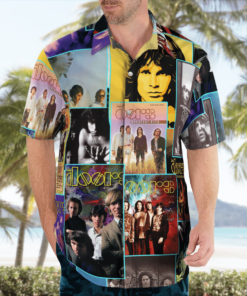 The Doors Band Hawaiian Shirts, Beach Short