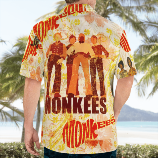 The Monkees Band Hawaiian Shirts, Beach Short