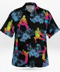 VOLLEYBALL Hawaiian Shirts, Beach Short