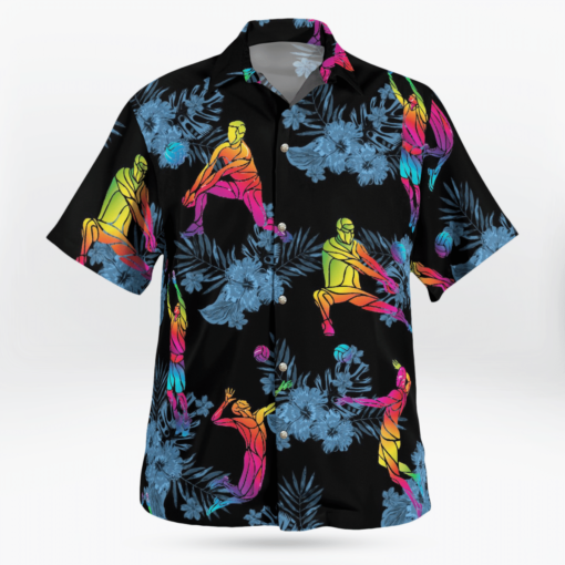 VOLLEYBALL Hawaiian Shirts, Beach Short