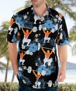 WEIGHT LIFTING Hawaiian Shirts, Beach Short