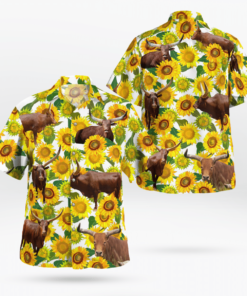 Watusi Cattle Loves Hawaiian Shirts, Beach Short