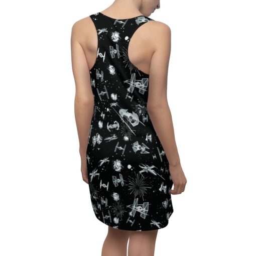 Space Ship Battle Star Wars Inspired Disney Halloween Costume Dress