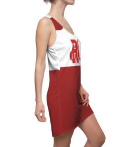 Sandy Cheerleader red and white Halloween Costume Dress