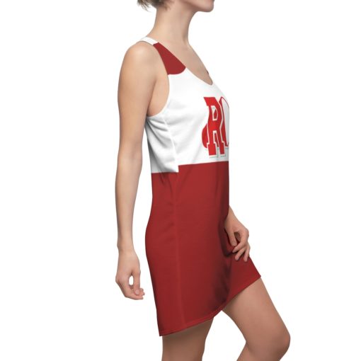 Sandy Cheerleader red and white Halloween Costume Dress
