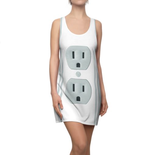 Sultry Socket Halloween Costume Dress