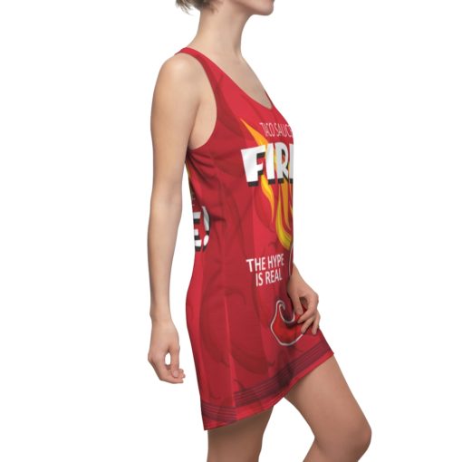 Taco Sauce Funny Fire Hot Chili Pepper Halloween Costume Dress