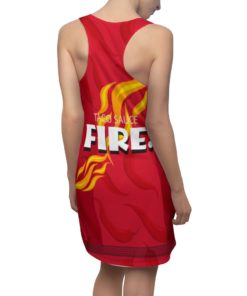 Taco Sauce Funny Fire Hot Chili Pepper Halloween Costume Dress