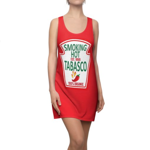 Smoking Hot Tabasco Halloween Costume Dress Women’s Cut And Sew Racerback