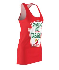 Smoking Hot Tabasco Halloween Costume Dress Women’s Cut And Sew Racerback