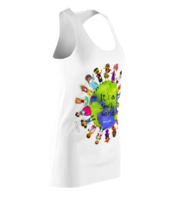 It's a Small World Graphic Costume Dress