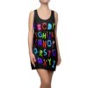 Monster Alphabet Halloween Costume Dress