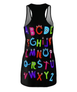 Monster Alphabet Halloween Costume Dress