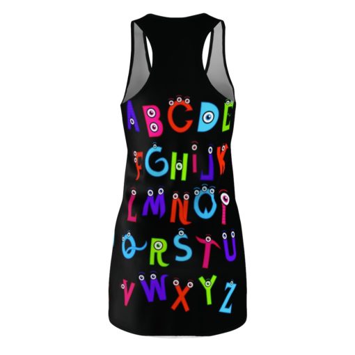 Monster Alphabet Halloween Costume Dress