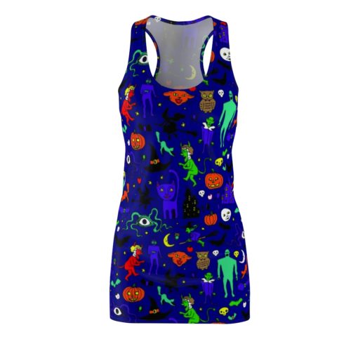 Retro Halloween original pattern Halloween Costume Dress