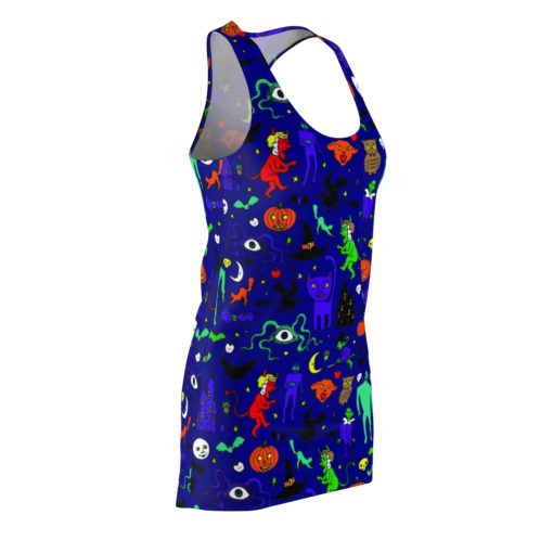 Retro Halloween original pattern Halloween Costume Dress