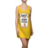 Sweet Honey Mustard Halloween Costume Dress Women’s Cut And Sew Racerback