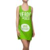 Taco Bell Verde Salsa Sauce Packet Halloween Costume Dress Women’s Cut And Sew Racerback