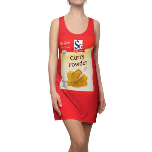 Curry Powder Spice Roasted Garlic Halloween Costumes Dress Women’s Cut And Sew Racerback