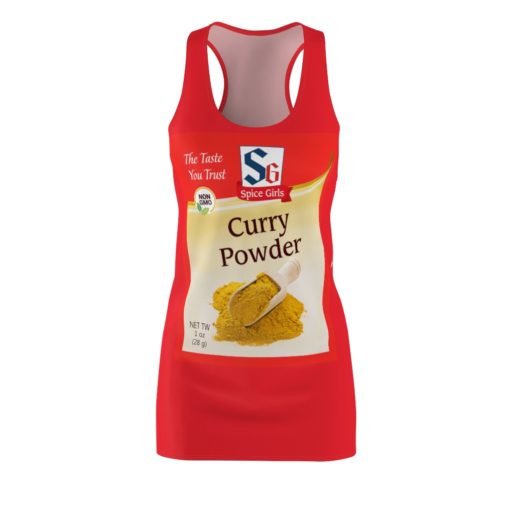 Curry Powder Spice Roasted Garlic Halloween Costumes Dress Women’s Cut And Sew Racerback