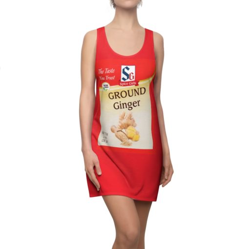 Ground Ginger Spice Roasted Garlic Halloween Costumes Dress Women’s Cut And Sew Racerback